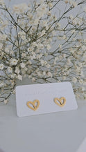 Load image into Gallery viewer, MIMA&#39;S HEART STUDS
